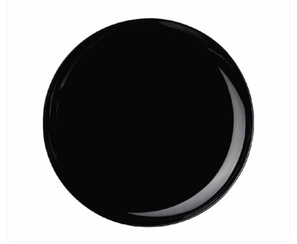 Prato Preto para Bolo